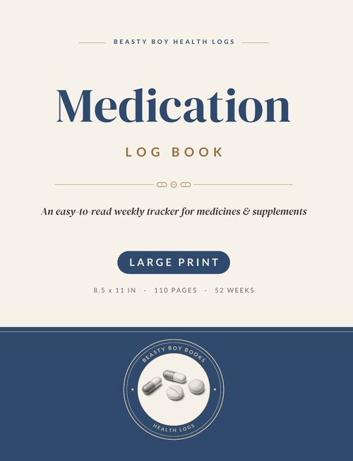 Cover of Medication Log Book